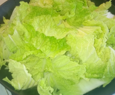 Added Chinese cabbage