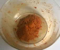 A smooth curry paste